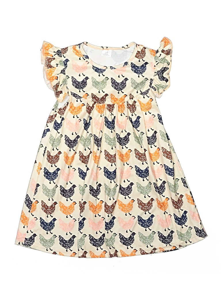 Pre-owned Unbranded Kids' Dress In White