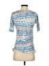David Cline Blue Short Sleeve Top Size S - photo 2