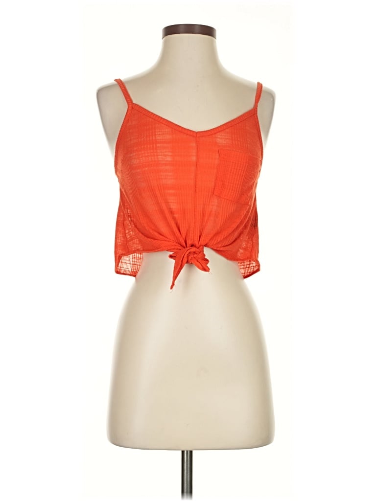 Pre-owned Urban Outfitters Sleeveless Blouse In Orange