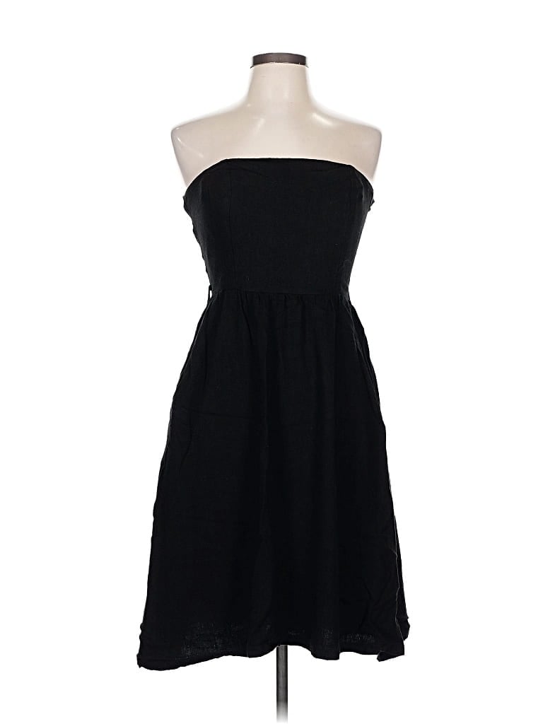 Pre-owned Monteau Cocktail Dress In Black
