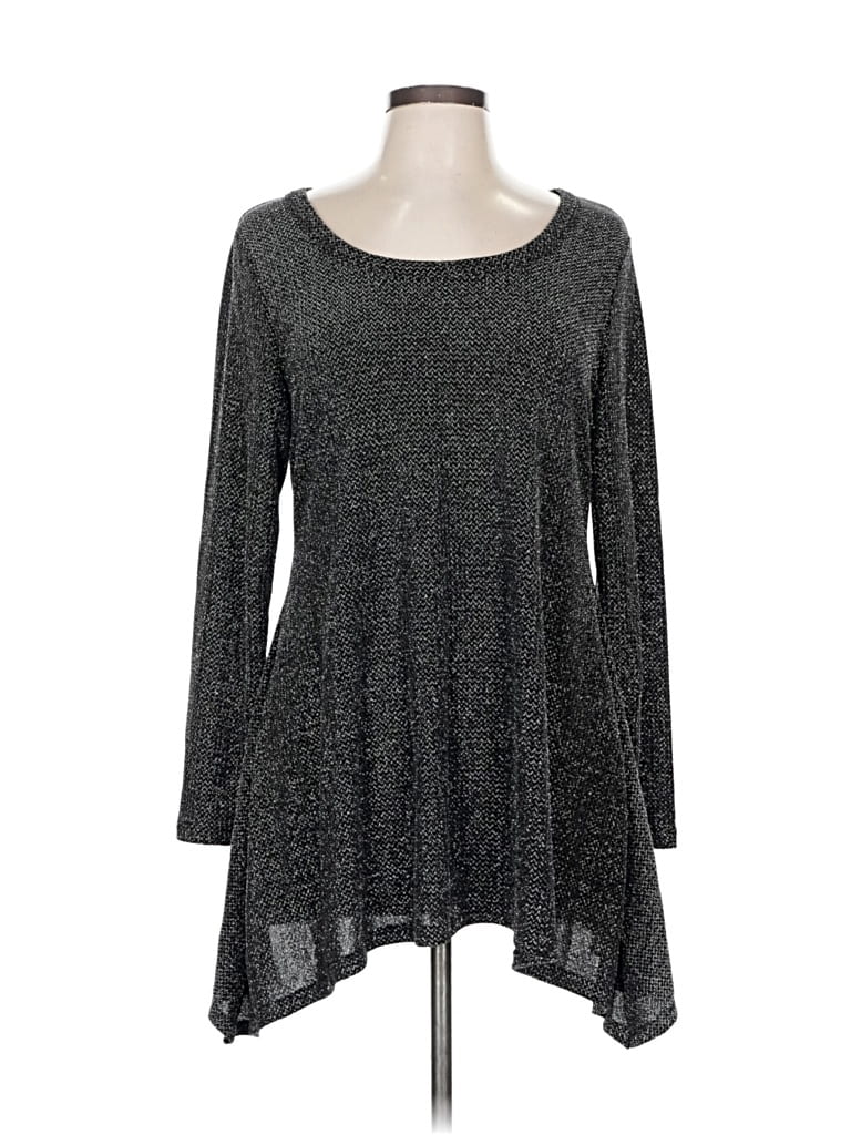 Pre-owned Chelsea & Theodore Casual Dress In Gray