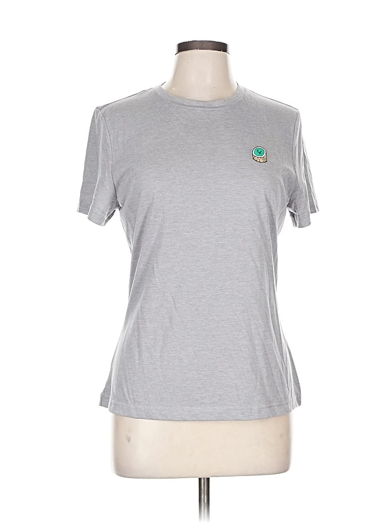 Assorted Brands Active T-shirt In Silver
