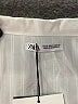 Zara Solid White Long Sleeve Button-Down Shirt Size S - photo 6