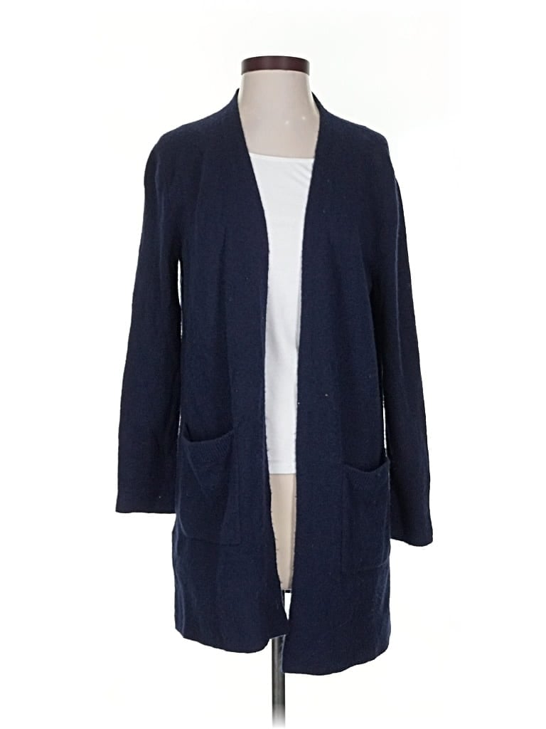Pre-owned Madewell Cardigan Sweater In Blue