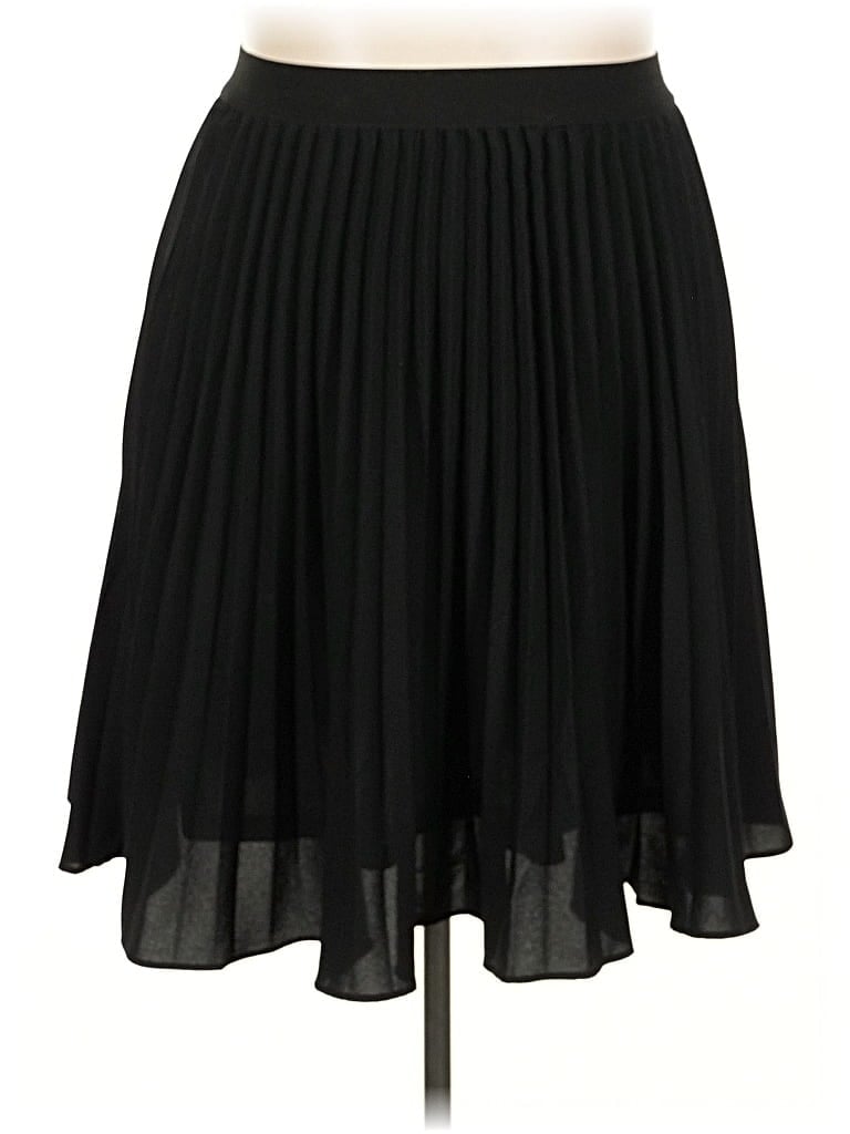 Pre-owned Kate Kasin Formal Skirt In Black