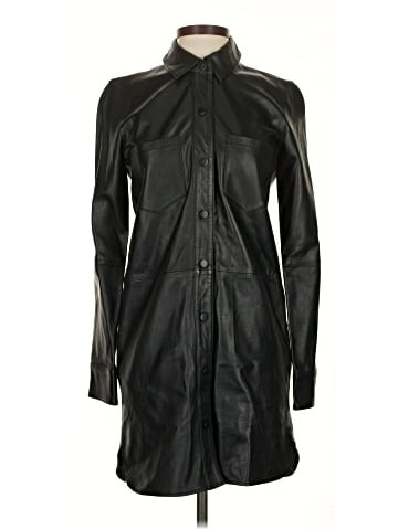 Zara Faux Leather Jacket (view 1)