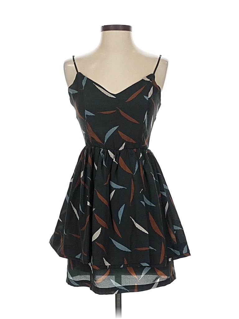 Pre-owned Greylin Cocktail Dress In Black