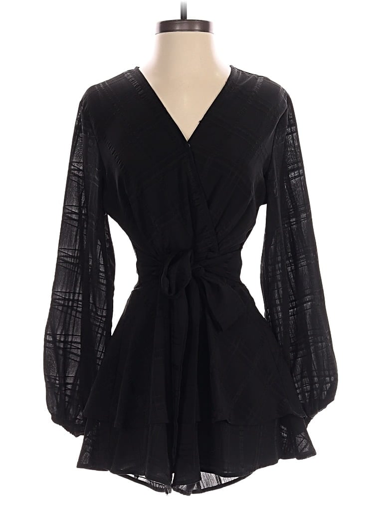 Pre-owned Unbranded Romper In Black