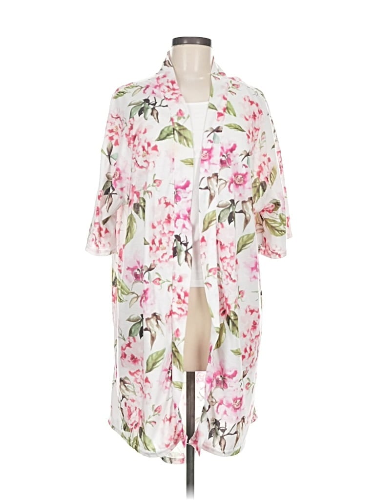 Pre-owned Show Me Your Mumu Kimono In Pink