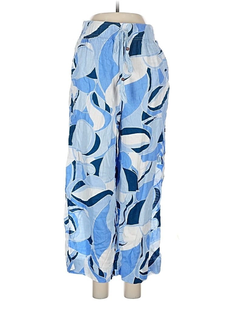 Pre-owned Rachel Zoe Tjx Linen Pants In Blue