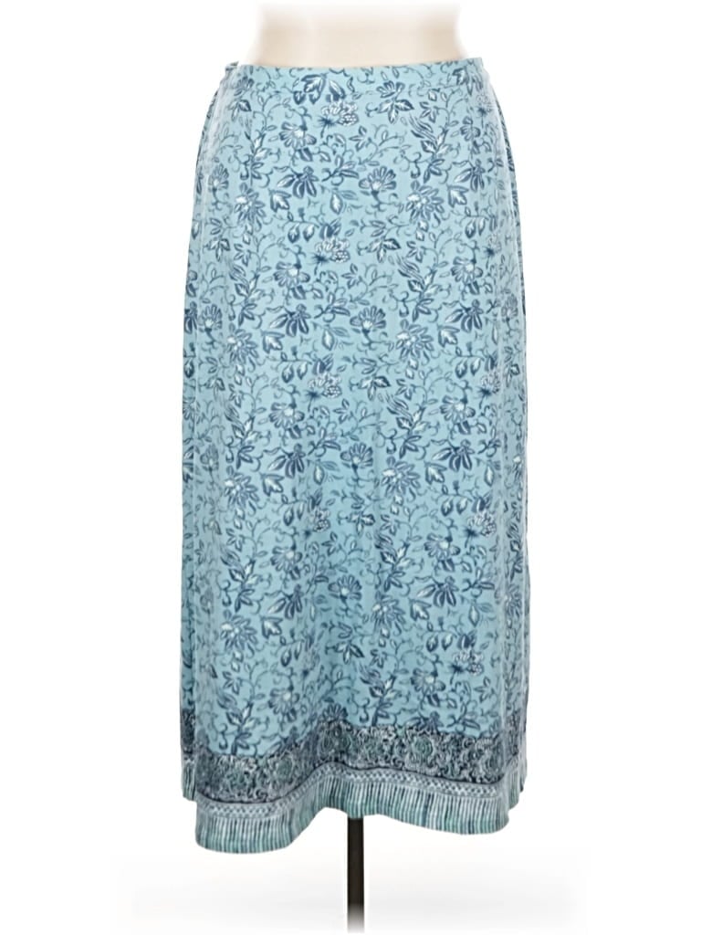 Pre-owned Coldwater Creek Casual Skirt In Blue