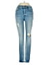 Madewell Hearts Blue Jeans Size 23 waist - photo 1