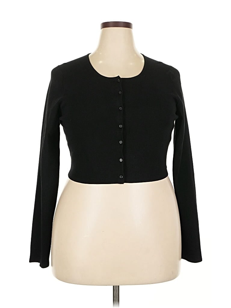 Pre-owned Sunday Best Cardigan Sweater In Black