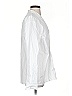 Zara Solid White Long Sleeve Button-Down Shirt Size S - photo 4