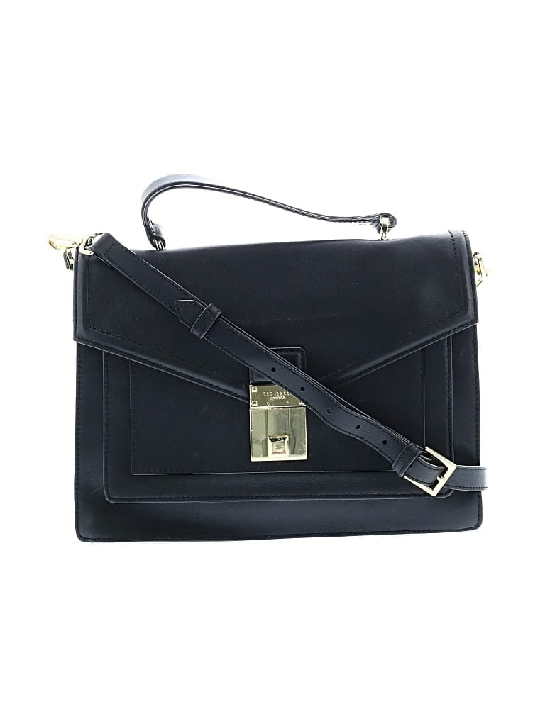 Pre-owned Ted Baker Satchel In Black
