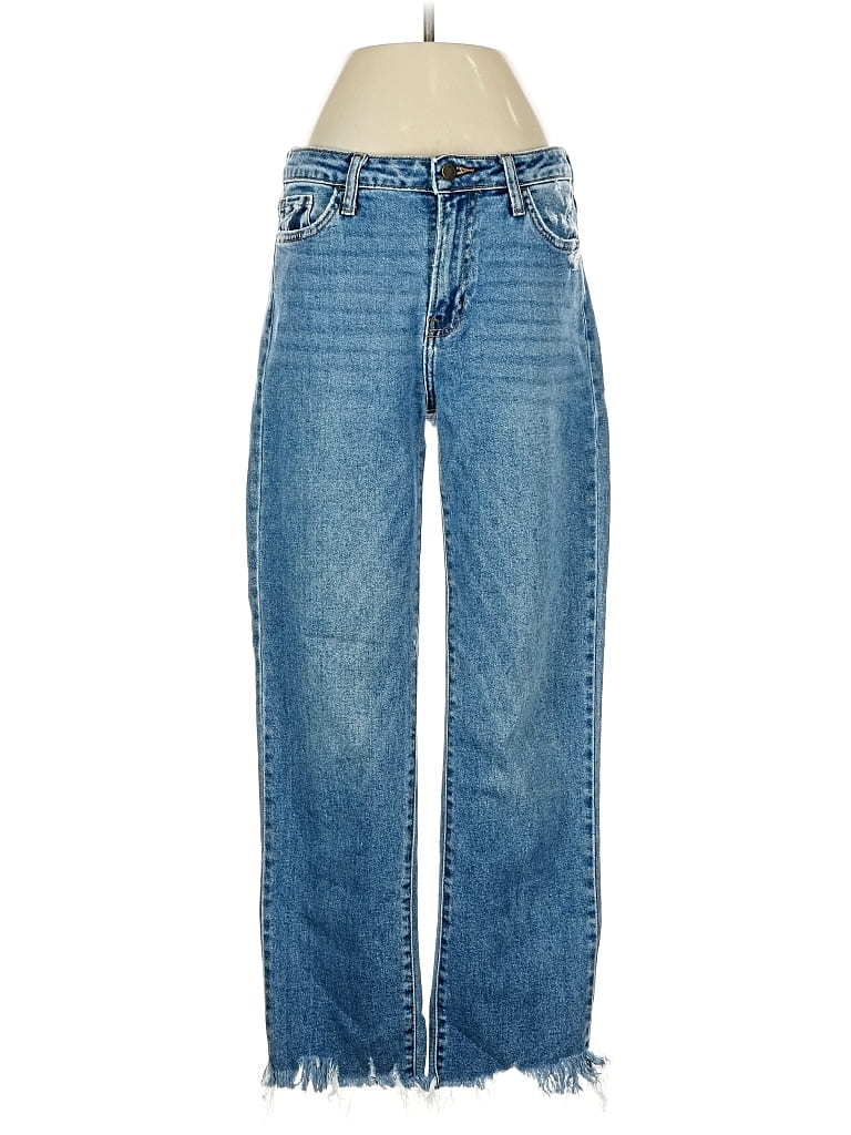 Pre-owned Just Black Jeans In Blue