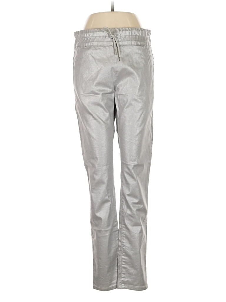 Pre-owned Flog Casual Pants In Silver