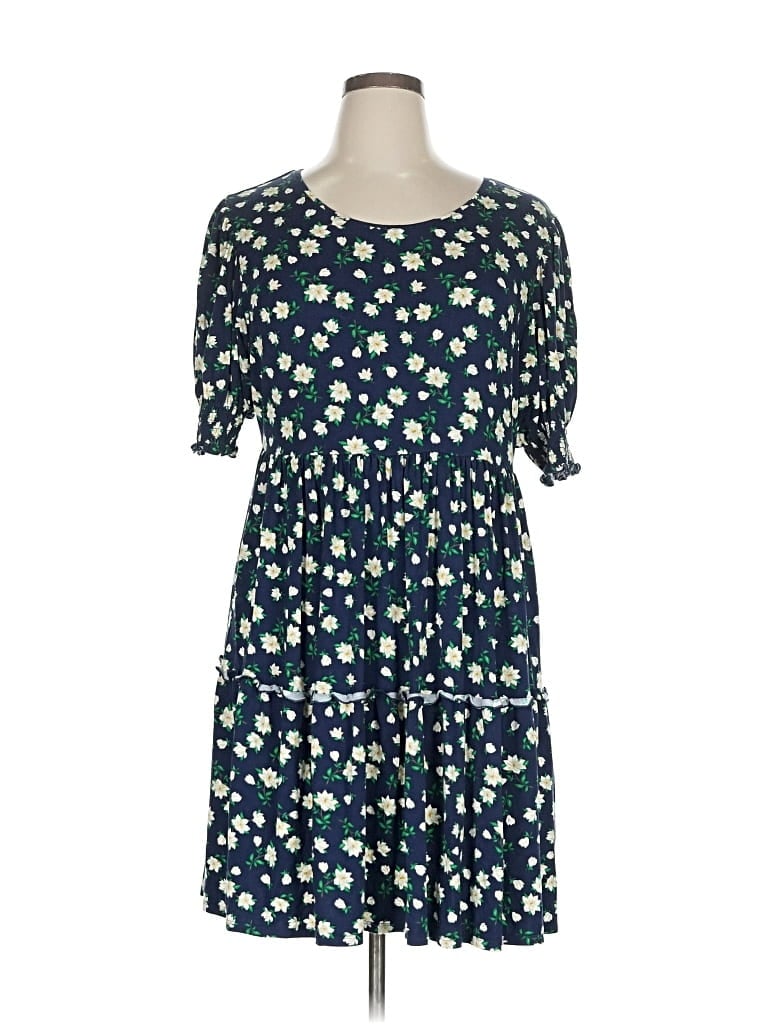 Pre-owned Draper James Casual Dress In Blue