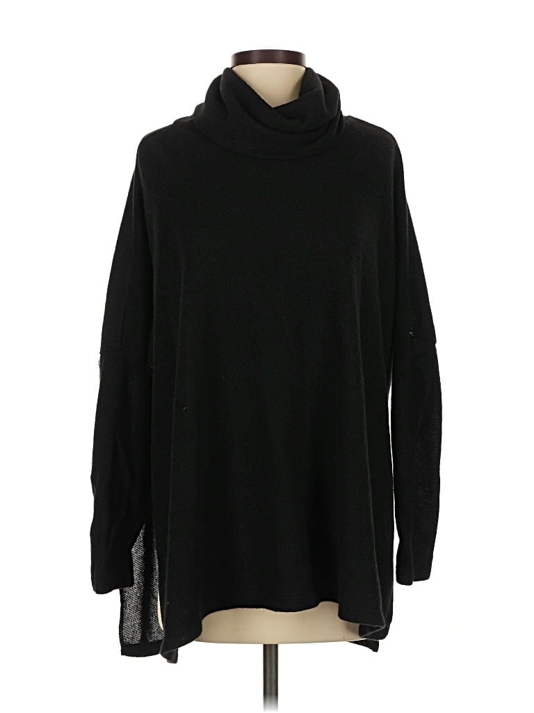 Pre-owned White Birch Turtleneck Sweater In Black