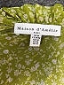Maison d' Amelie Green Long Sleeve Blouse Size M - photo 7