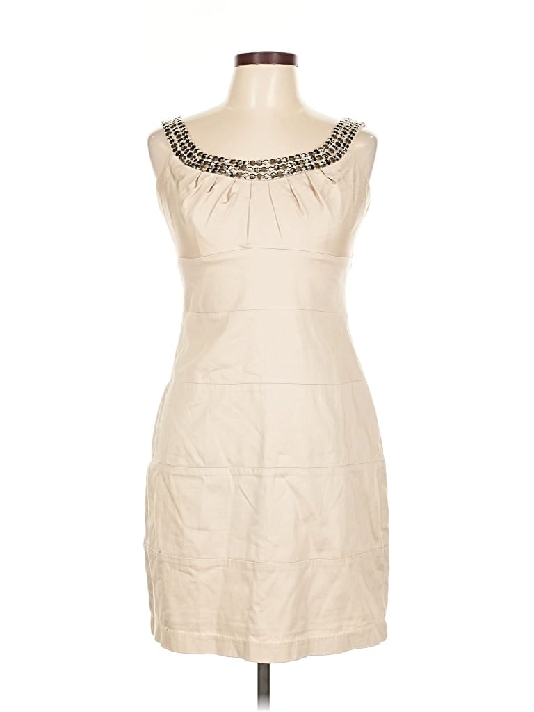 Pre-owned Bisou Bisou Cocktail Dress In Brown