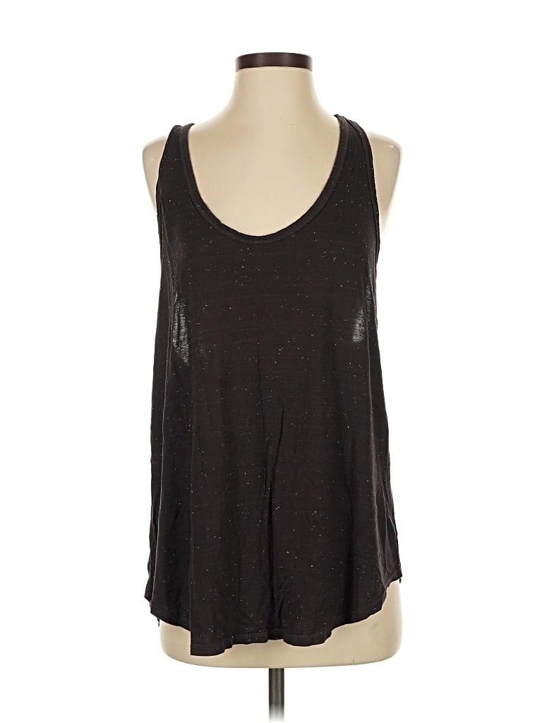 Pre-owned Project Social T Tank Top Black Halter Neckline Tops