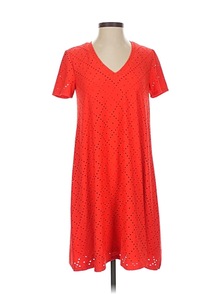 Pre-owned London Times Casual Dress In Orange