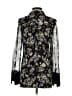 Vera Wang Black Long Sleeve Blouse Size 0 - photo 2