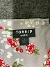 Torrid 100% Rayon Floral Gray 3/4 Sleeve Blouse Size 1X Plus (1) - photo 7