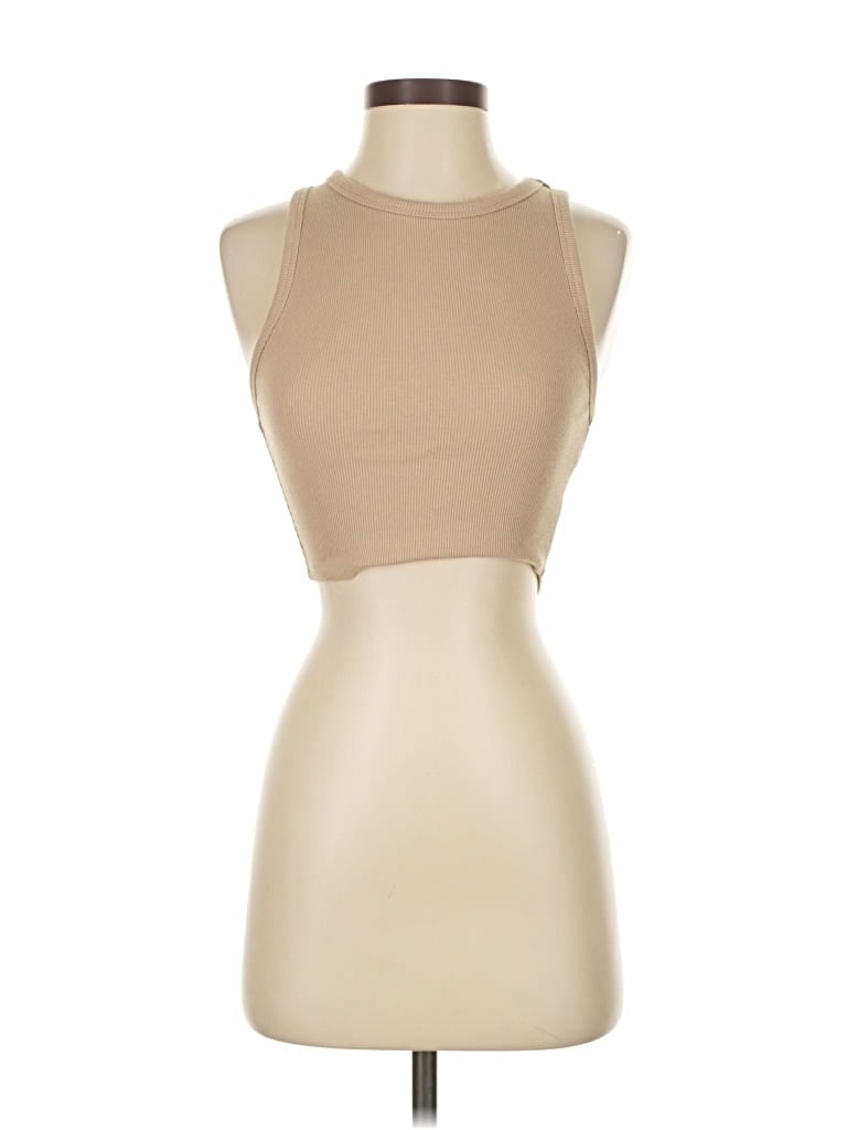 Pre-owned Zara Cardigan Sweater In Brown