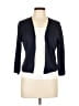 Rene Lezard Blue Silk Cardigan Size EU (FR) 42 / US 10 - photo 1