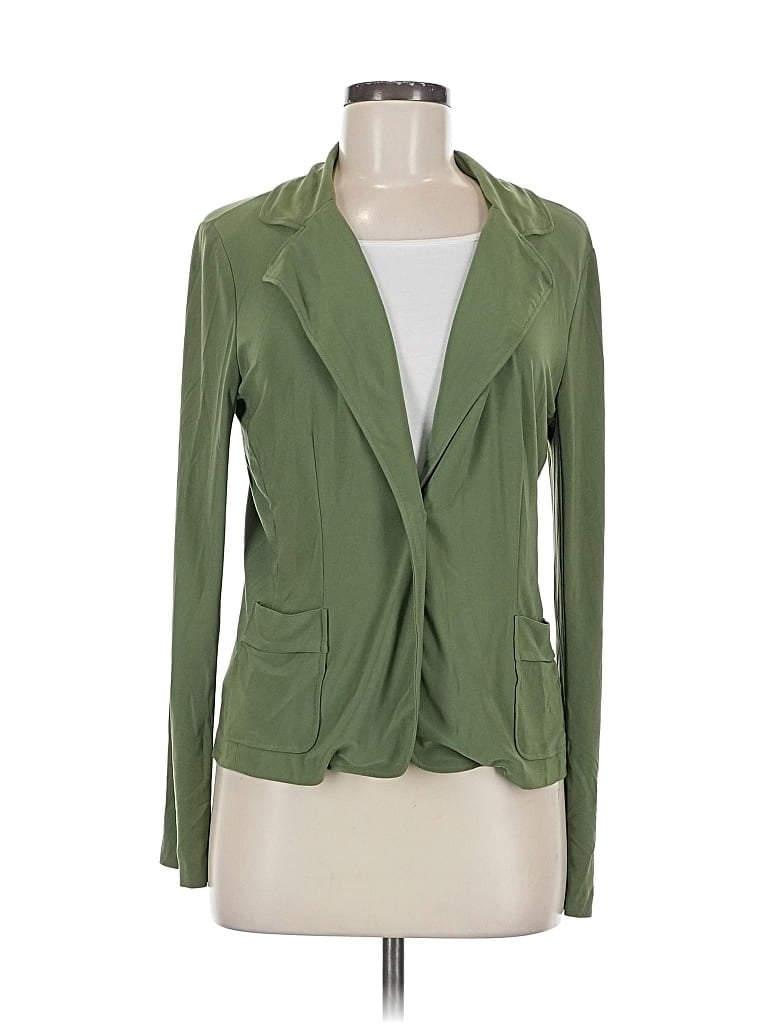 Pre-owned Norma Kamali Blazer Jacket In Green