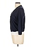 Rene Lezard Blue Silk Cardigan Size EU (FR) 42 / US 10 - photo 5