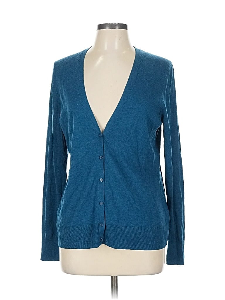 Pre-owned Old Navy Cardigan Sweater In Blue