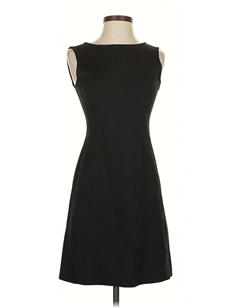 Pre-owned Theory Cocktail Dress In Black