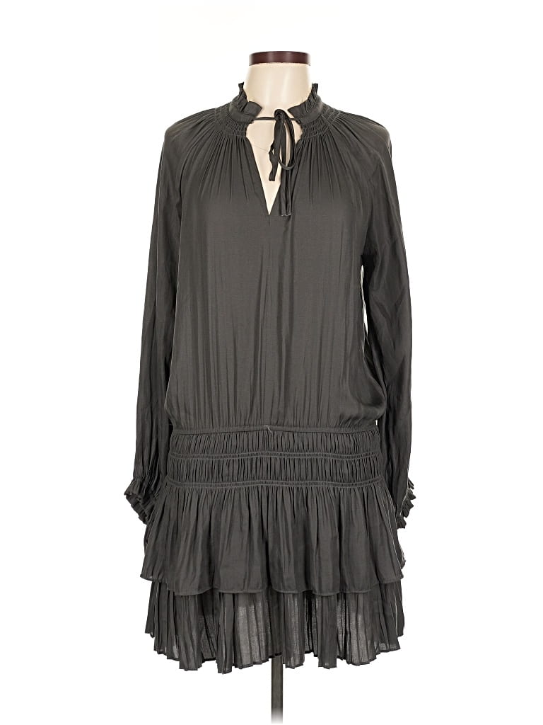 Pre-owned The Impeccable Pig Casual Dress In Gray