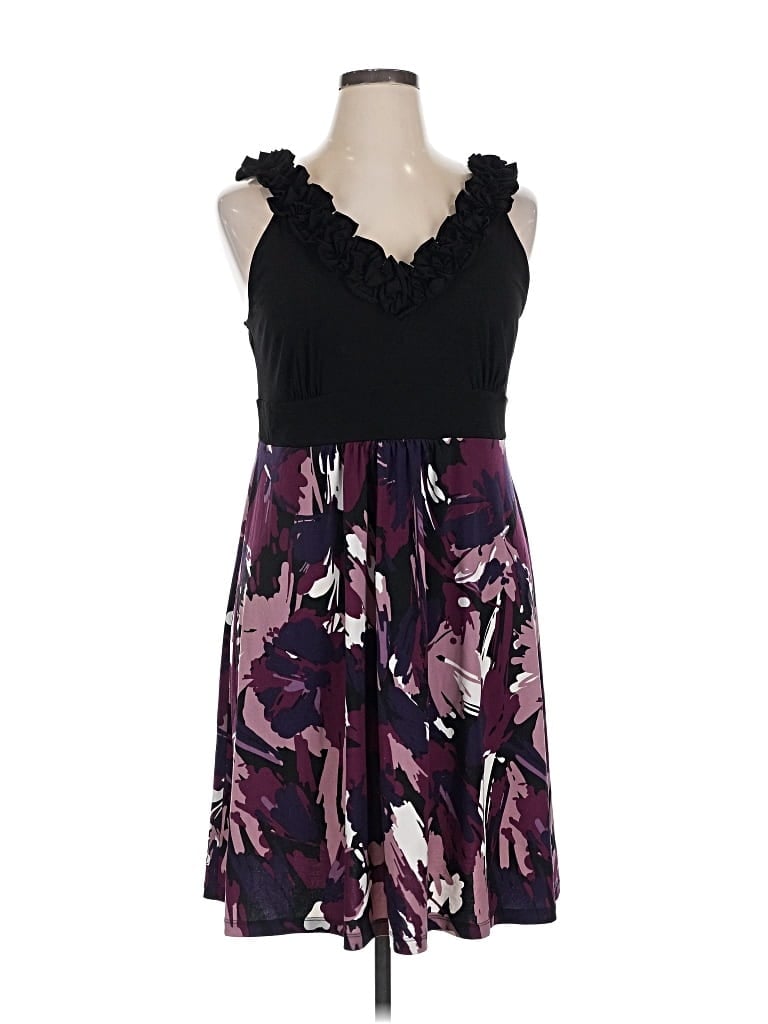 Pre-owned Apt. 9 Cocktail Dress In Purple