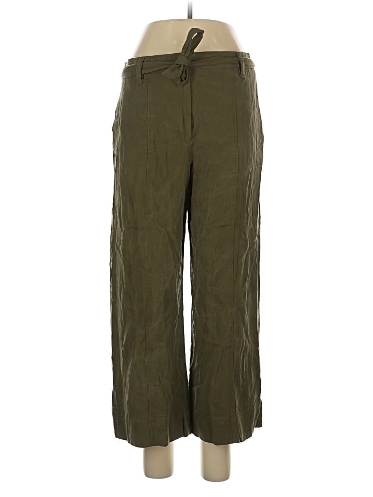 Pre-owned Ann Taylor Casual Pants In Green