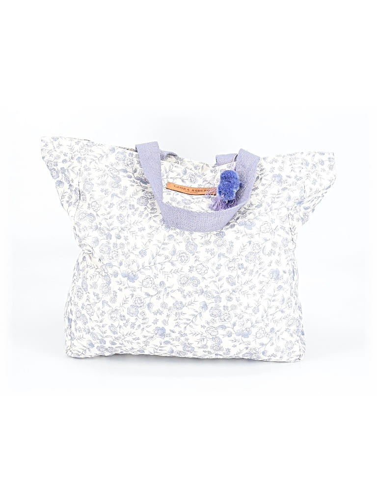 Pre-owned Laura Ashley Tote Bag In Purple