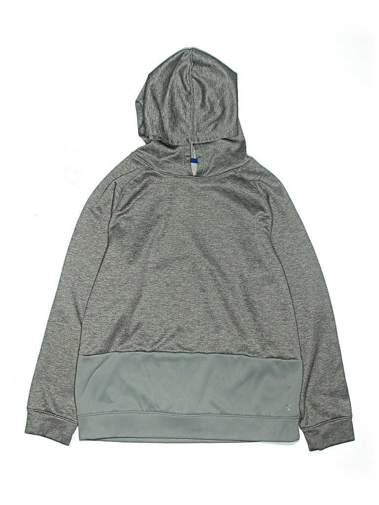 Pre-owned Xersion Kids' Pullover Hoodie In Gray