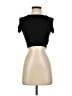 Zara Black Short Sleeve Turtleneck Size S - photo 1