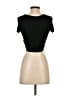 Zara Black Short Sleeve Turtleneck Size S - photo 2