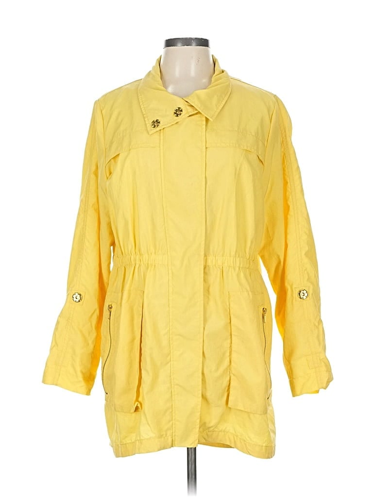Pre-owned For Cynthia Jacket In Yellow
