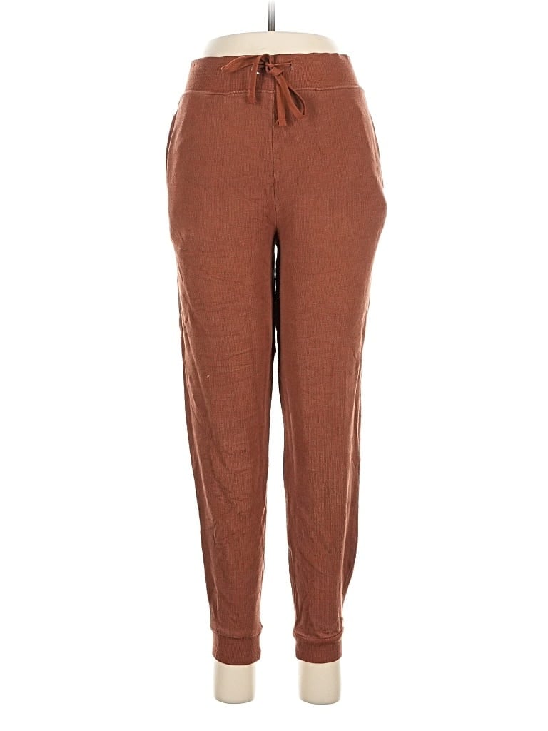 Pre-owned Double Zero Casual Pants In Brown