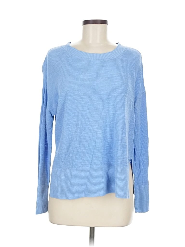 Pre-owned Banana Republic Pullover Sweater In Blue