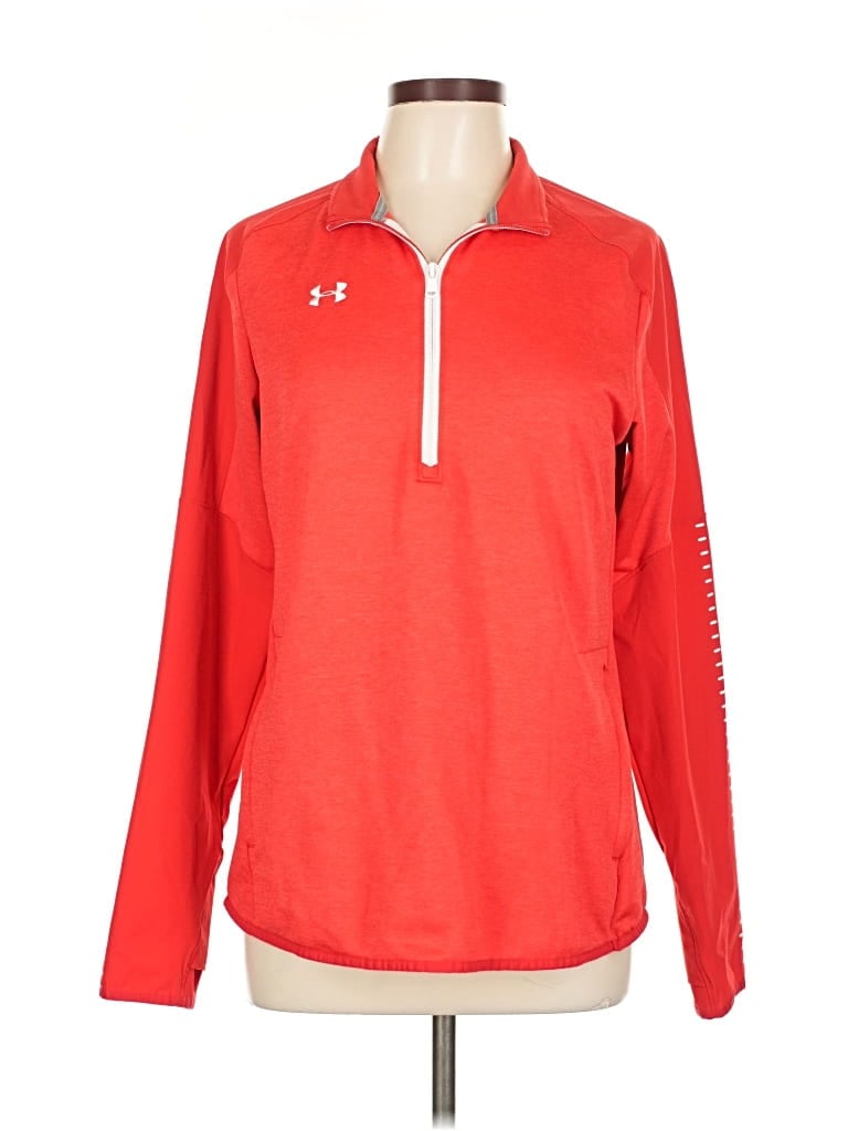 Pre-owned Under Armour Pullover Sweater In Red