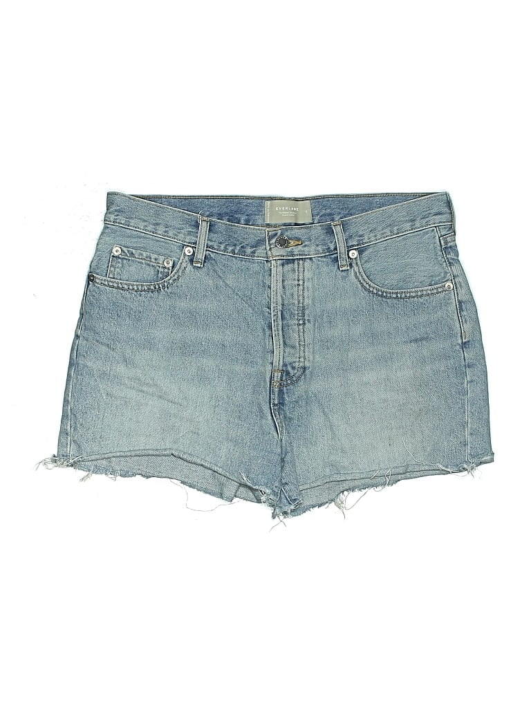 Pre-owned Everlane Denim Shorts In Blue