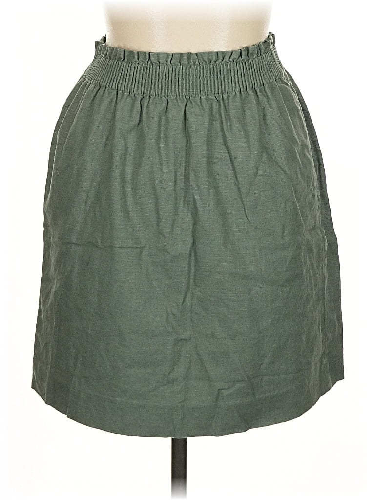 Pre-owned J.crew Factory Store Casual Skirt In Green