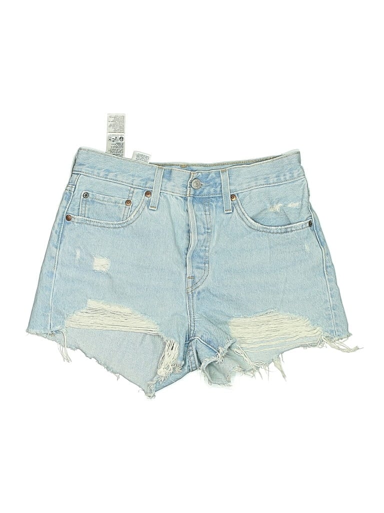 Pre-owned Levi's Denim Shorts In Blue