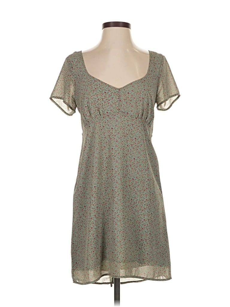 Pre-owned Emory Park Casual Dress In Gray